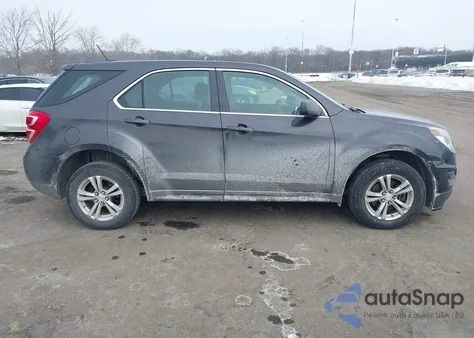 2016 Chevrolet Equinox Ls из США, поврежденный, VIN 2GNALBEK5G6227243
